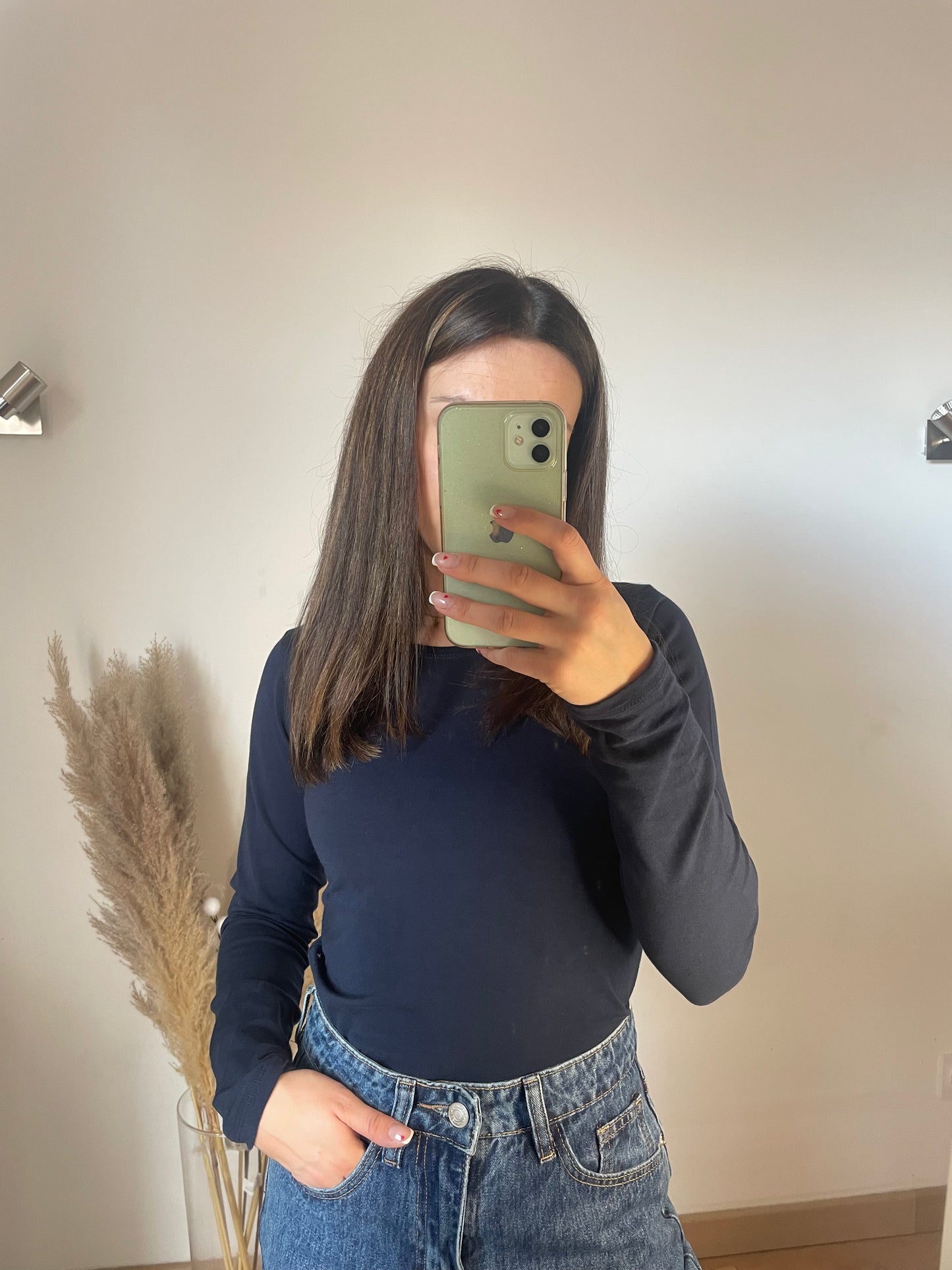 TOP LENA - BLEU MARINE