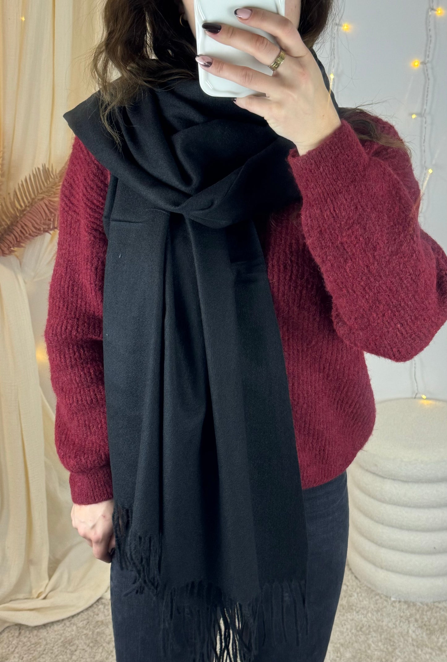 ECHARPE NOIR