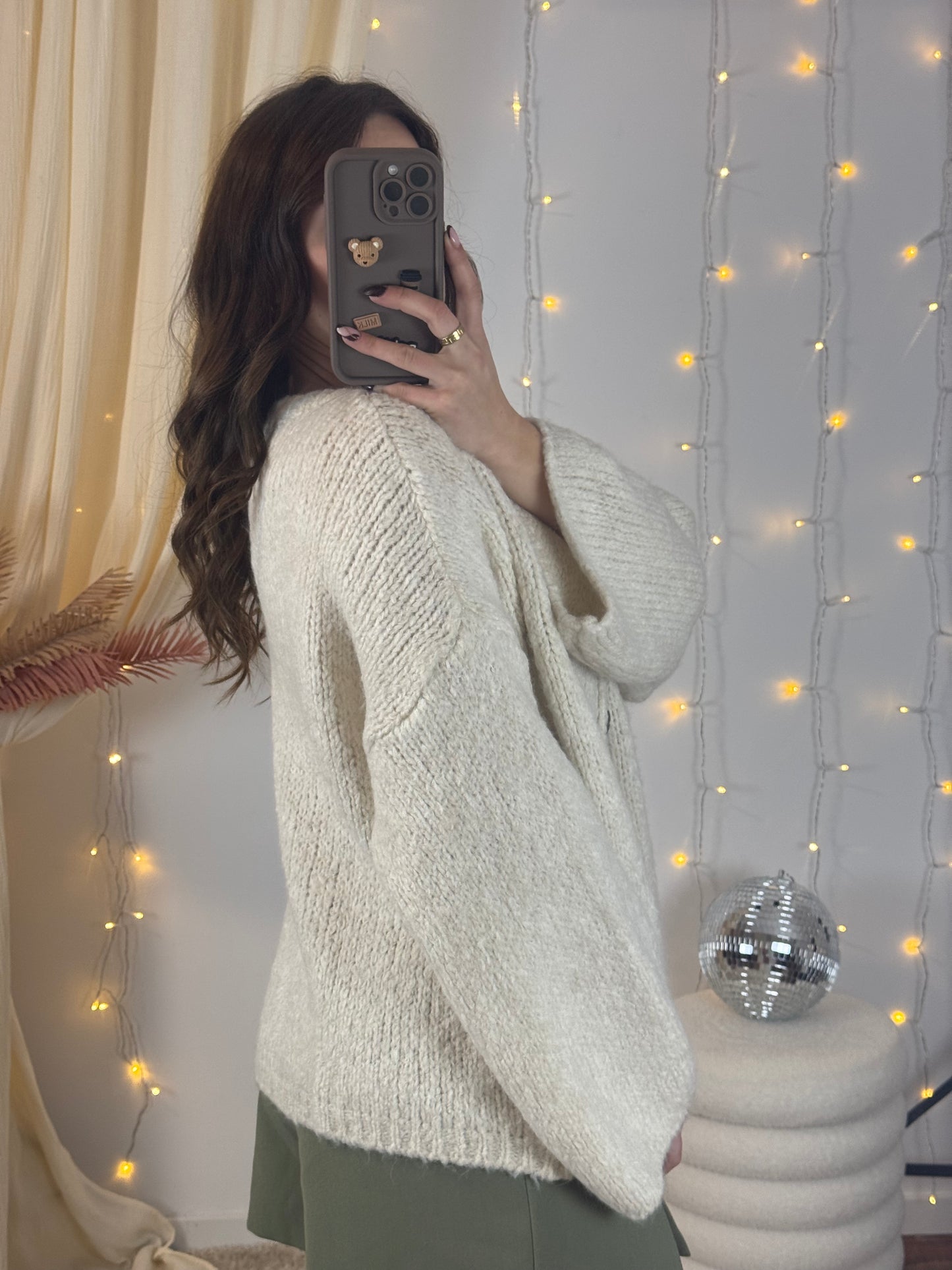 GILET CLARISSE - ECRU