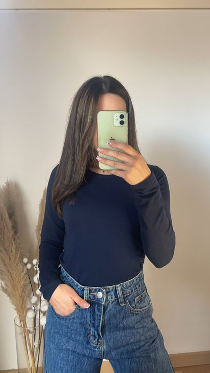 TOP LENA - BLEU MARINE