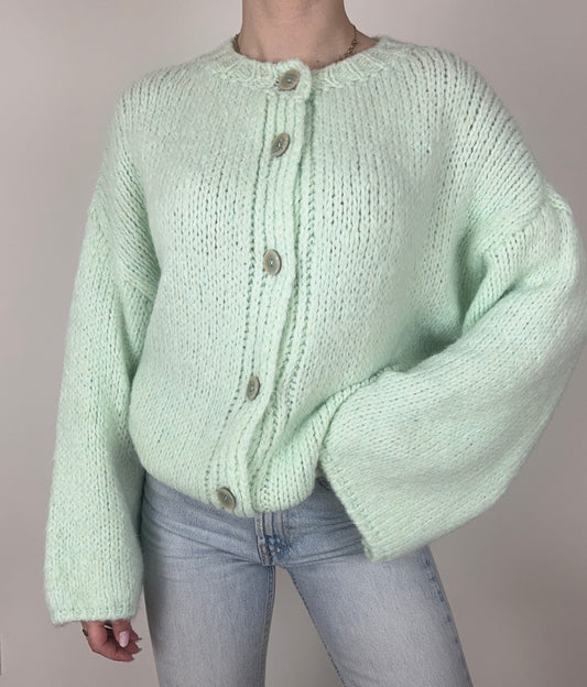 GILET CLARISSE - VERT D'EAU